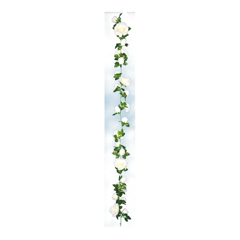 Rosengirlande, 180cm 24-fach