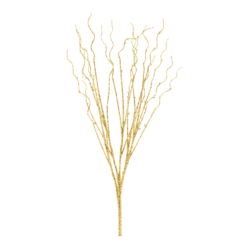 Zweig mit Glitter, 70cm, Kunststoff