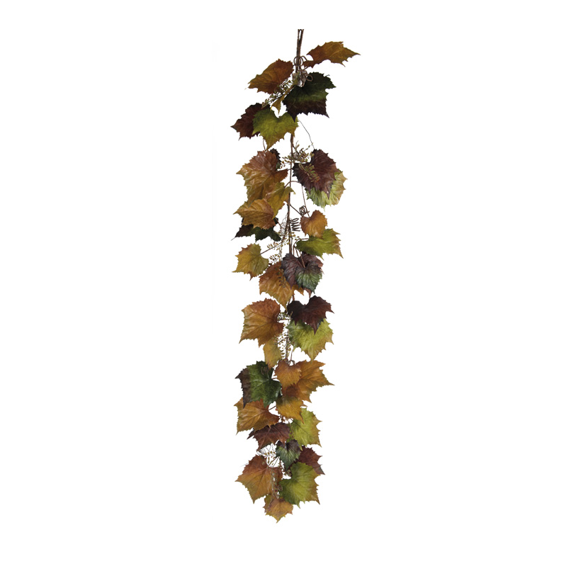 Weinlaubgirlande, 170cm dekoriert