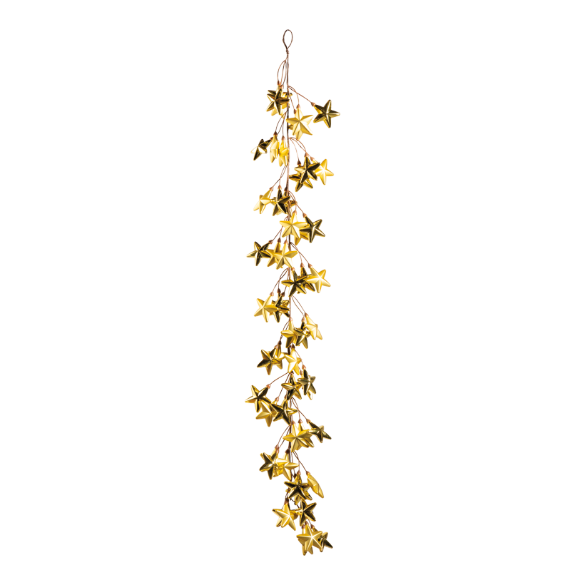 Guirlande d' étoiles, 120cm Ø 7cm 54-fois, en plastique, mat/brillant
