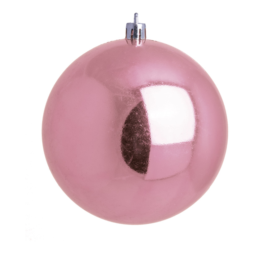 Weihnachtskugel, pink glänzend, Ø 8cm 6 St./Karton