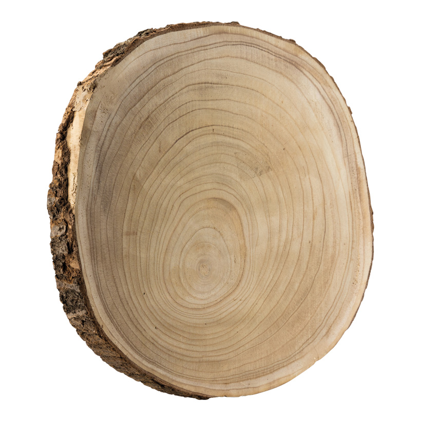 Holzscheibe, Ø 50cm Höhe: 5cm