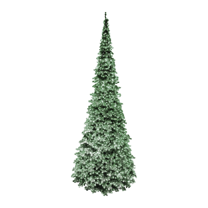 # Giant tree Deluxe, "SLIM-Exclusive", Ø 245cm, 600cm, 9832 tips, 4 elements, vinyl foil, 3000 LED, for indoor and outdoor