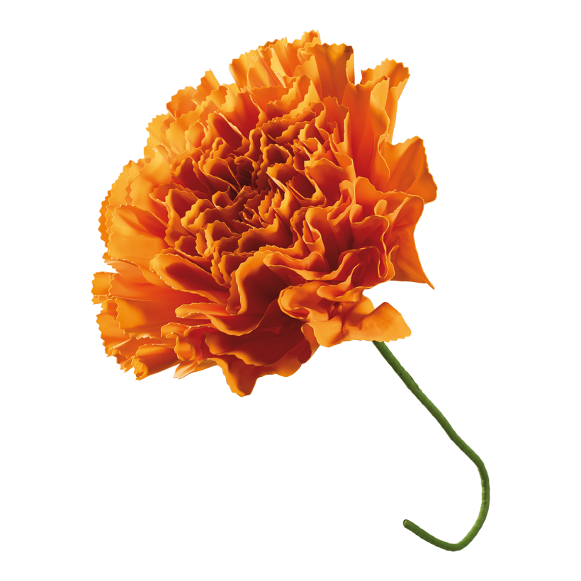 Flower head umbrella, 80cm _ 60cm, Komplettlänge: 100cm out of foam, with 40cm stem, bendable