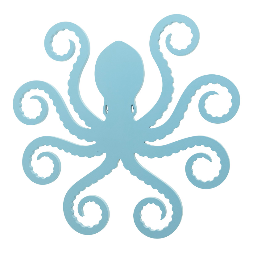Oktopus, 50x50cm Dicke 12mm aus MDF, mit Hänger