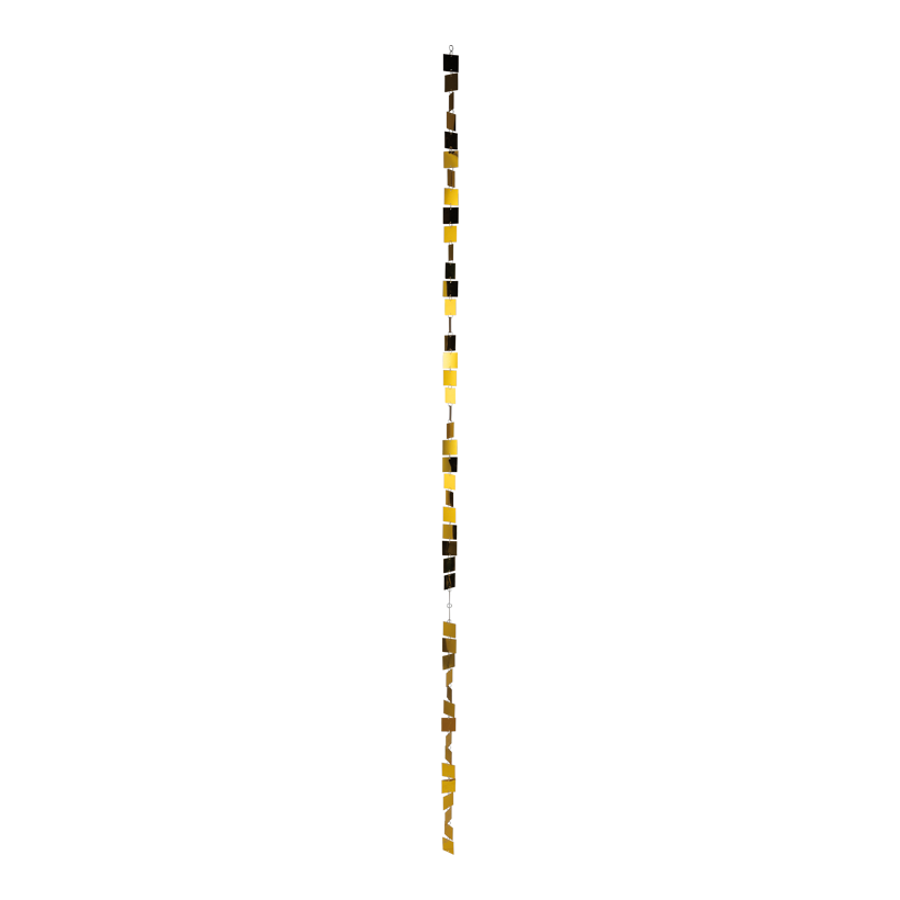 Foil garland, 200cm 4x4cm square