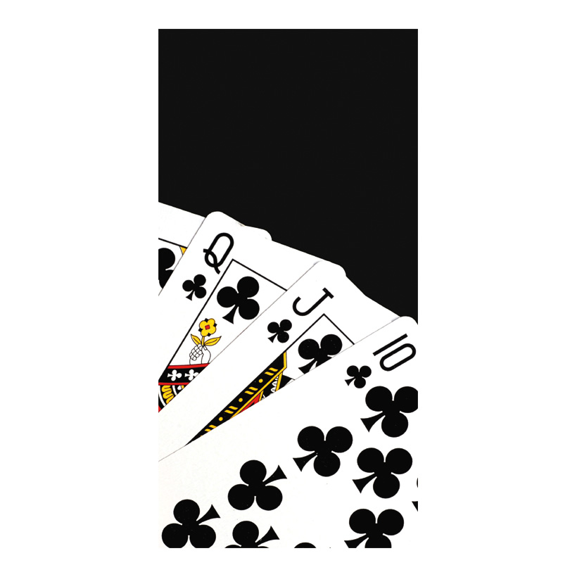 # Motivdruck "Kartenspiel", 180x90cm Stoff