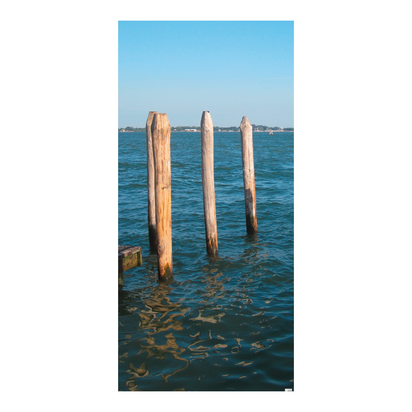 Banner Boat dock, 80x200cm paper