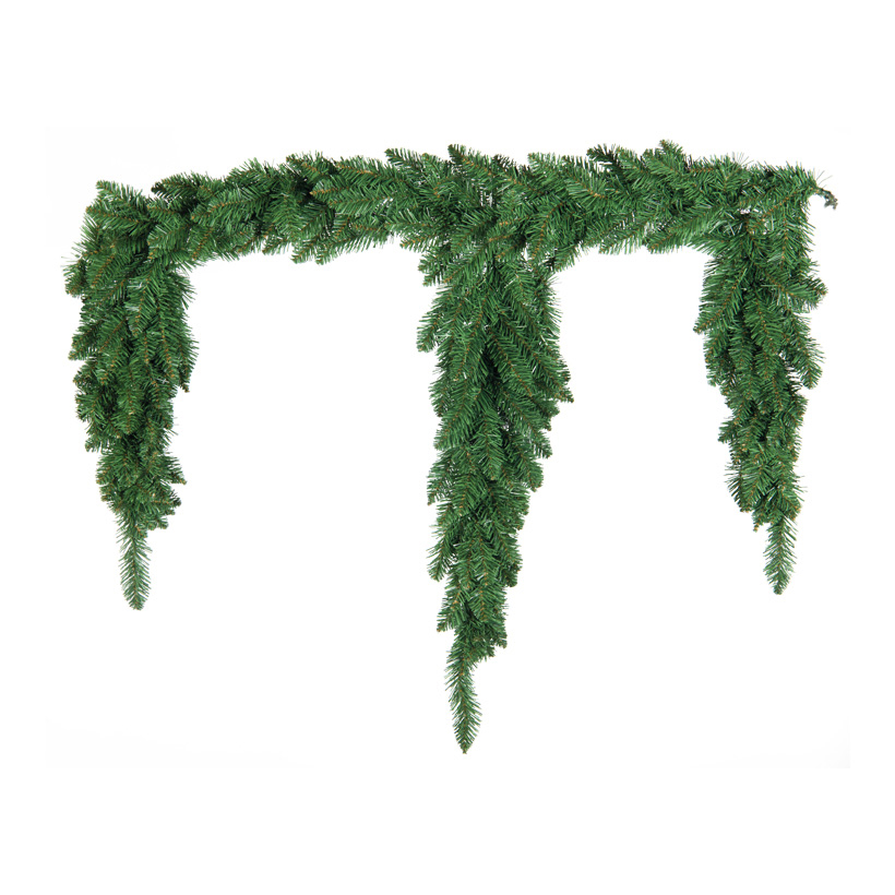 Noble fir frieze, 100cm Ø25cm, Zapfenlänge: 60/80/60cm out of plastic