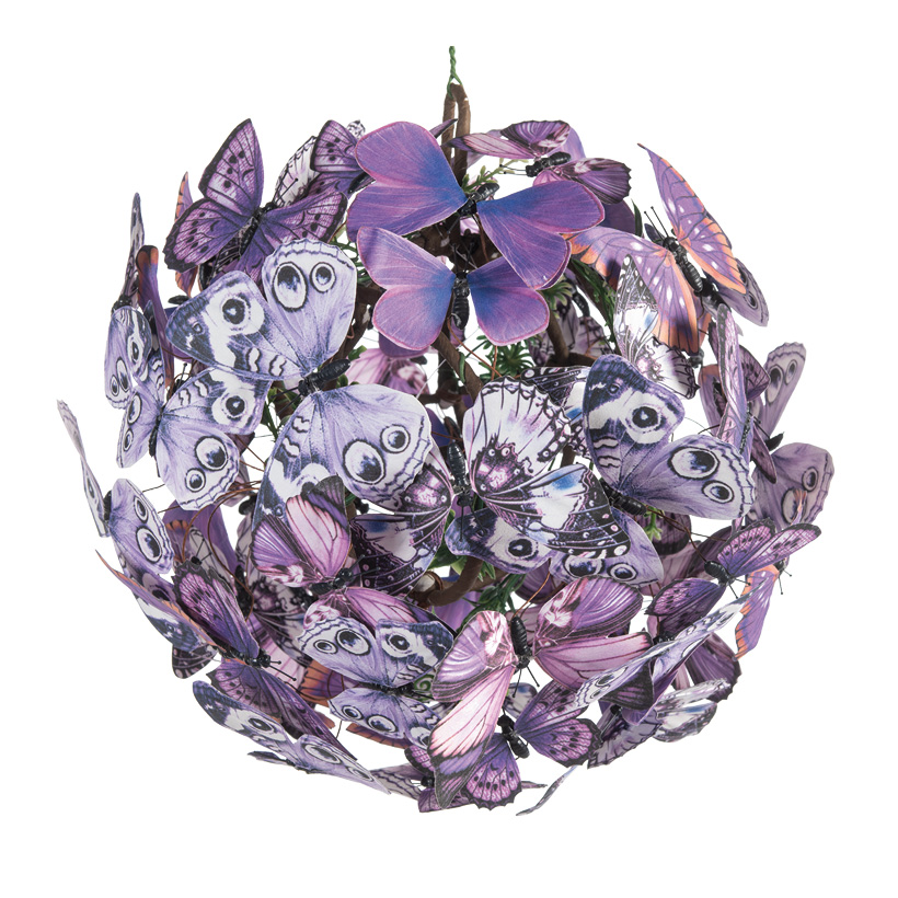 Butterfly ball, Ø: 28cm with hanger, made of paper
