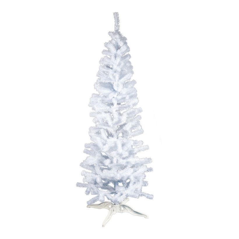 Sapin de Noël avec support, 210cm, Ø85cm, mince, 317 tips