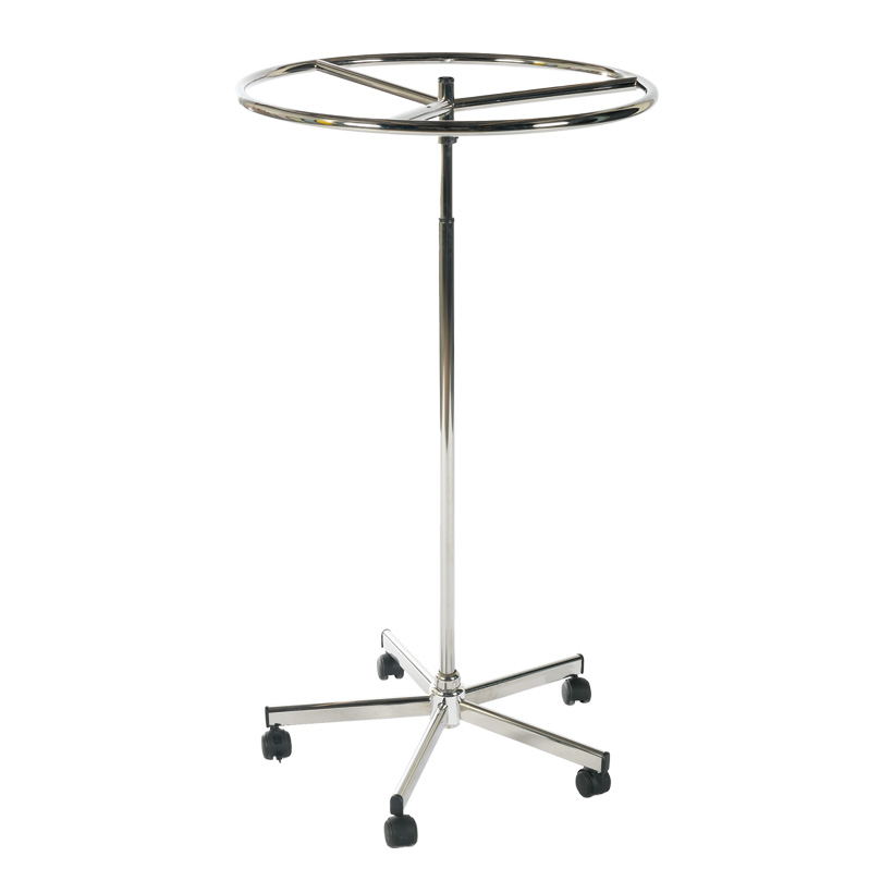 # Rundständer, Ø 70cm, 125-200cm, höhenverstellbar, Metall