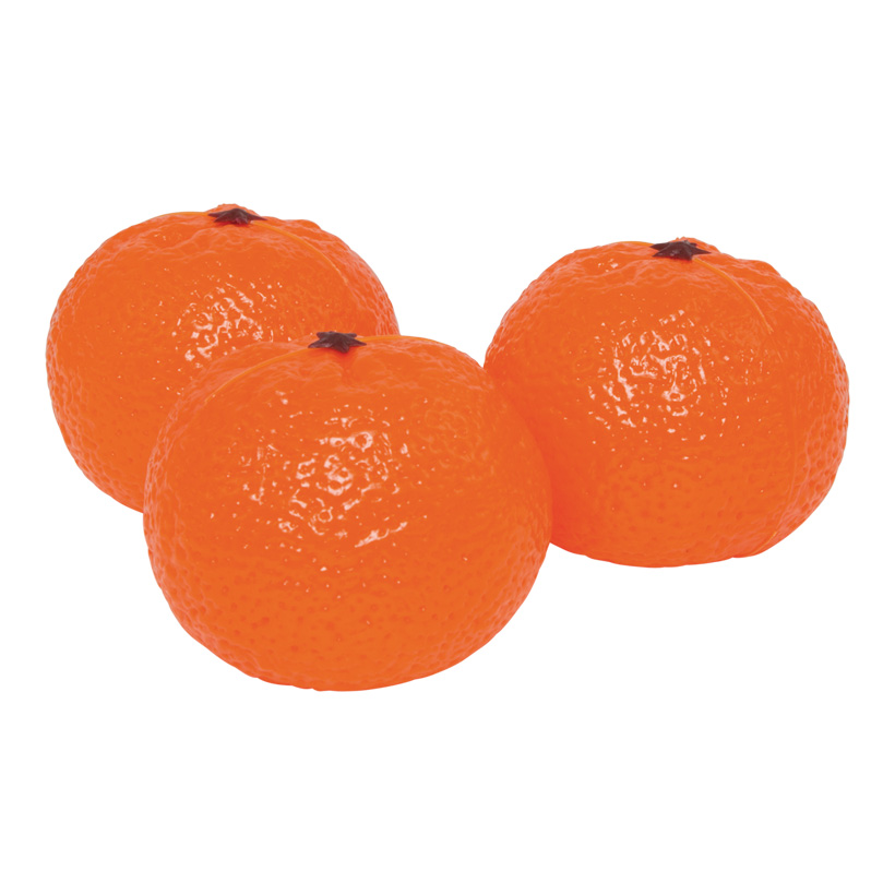 # Mandarine, Ø 6cm, 3Stck./Btl., Kunststoff
