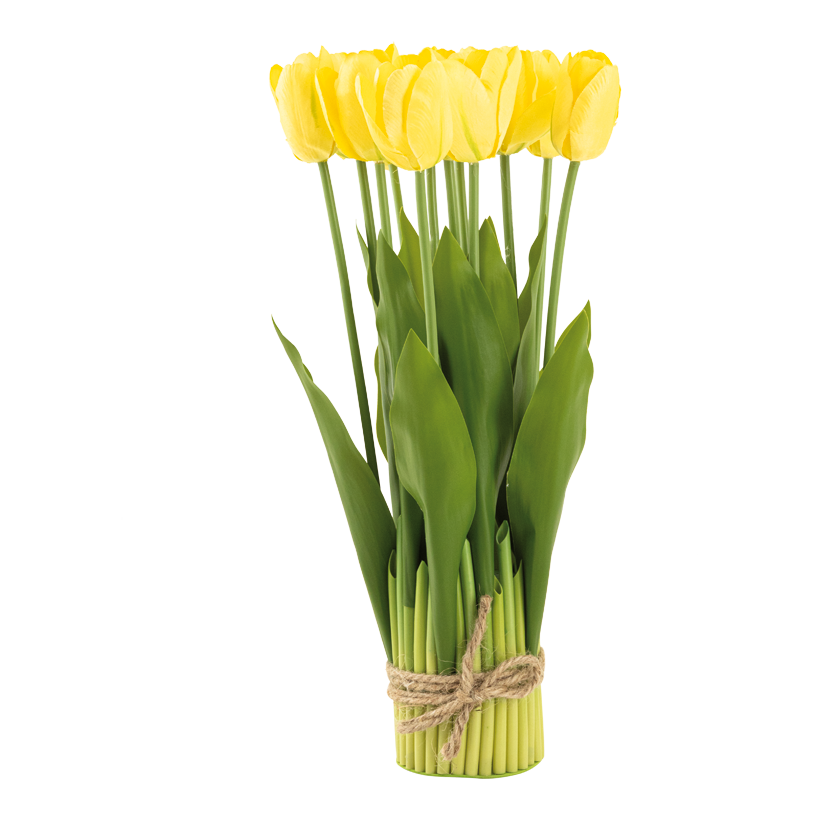 Tulpenbündel, 37cm Ø 7,5cm 12-fach, aus Kunststoff/Kunstseide