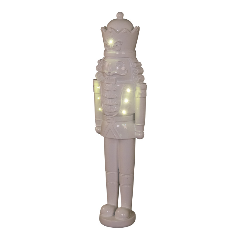 Nussknacker, 46cm aus Polyresin, mit Licht
