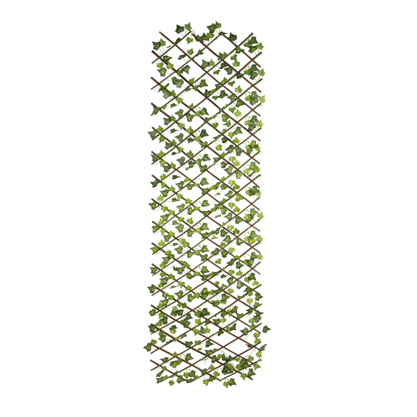 Fence with ivy, 160x60cm, plastic