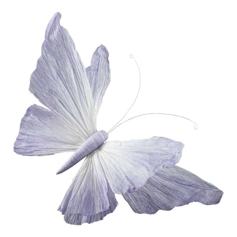 Schmetterling mit Clip, 60cm aus Papier biegsam