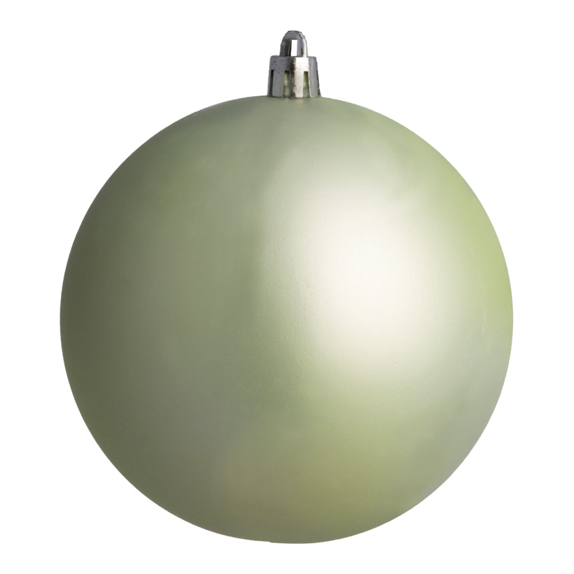 Weihnachtskugel, mint matt, Ø 8cm, 6 St./Beutel