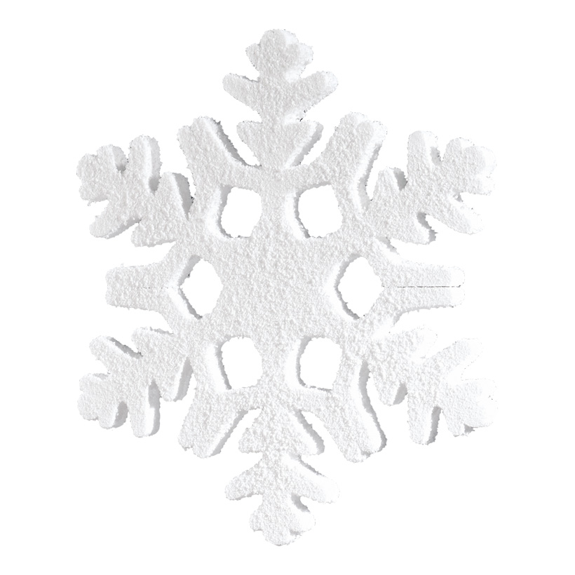 Schneeflocke, 50x50cm, Styrofoam