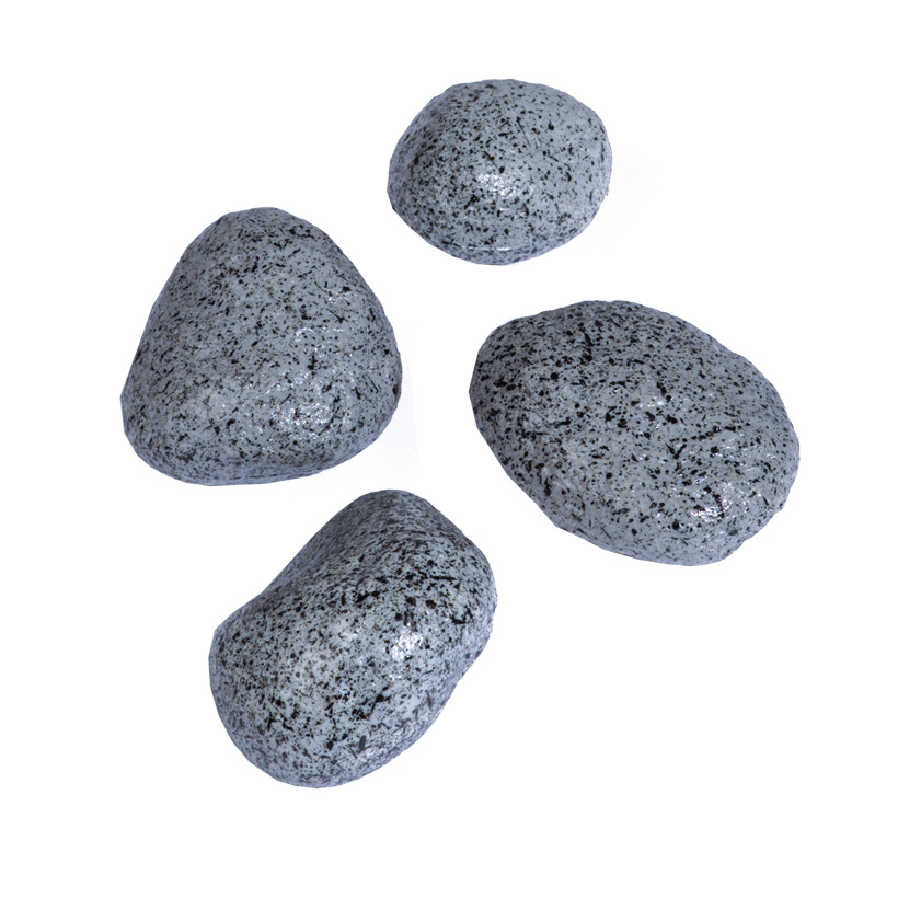 # Stones 10-12 cm, synthetic material, 4 pcs./set