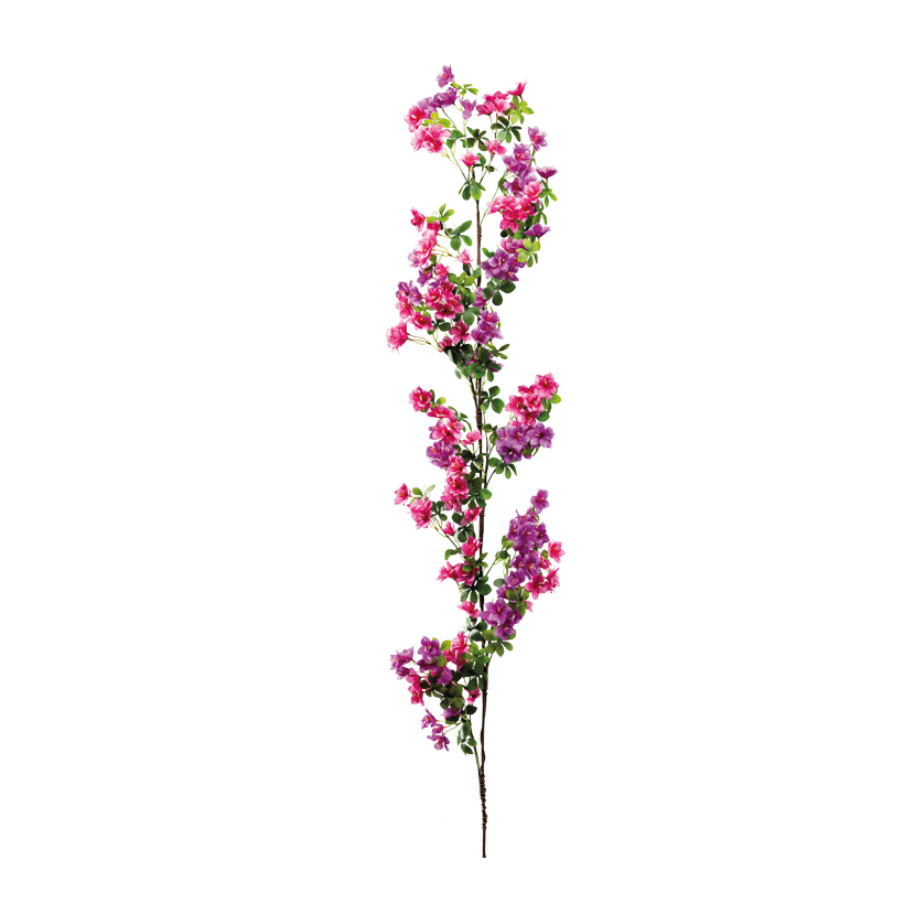 Azalea garland, 150cm out of plastic/artifcial silk, to hang