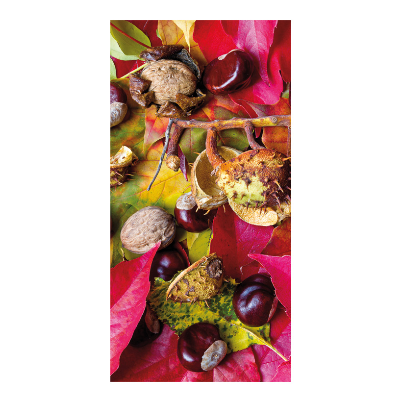 # Banner "Autumn chestnut ", 180x90cm fabric