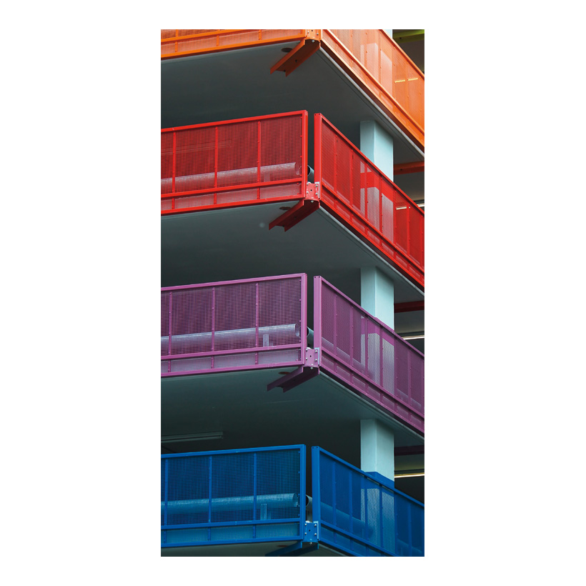 # Motivdruck "Parkhausfassade" 180x90cm Papier