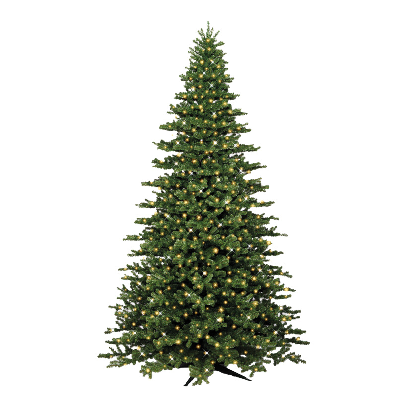 # Gigantbaum "Premium", 400cm Ø 245cm 5.868 Tips, aus Kunststoff, 2.160 LEDs, Metallständer, für innen und außen
