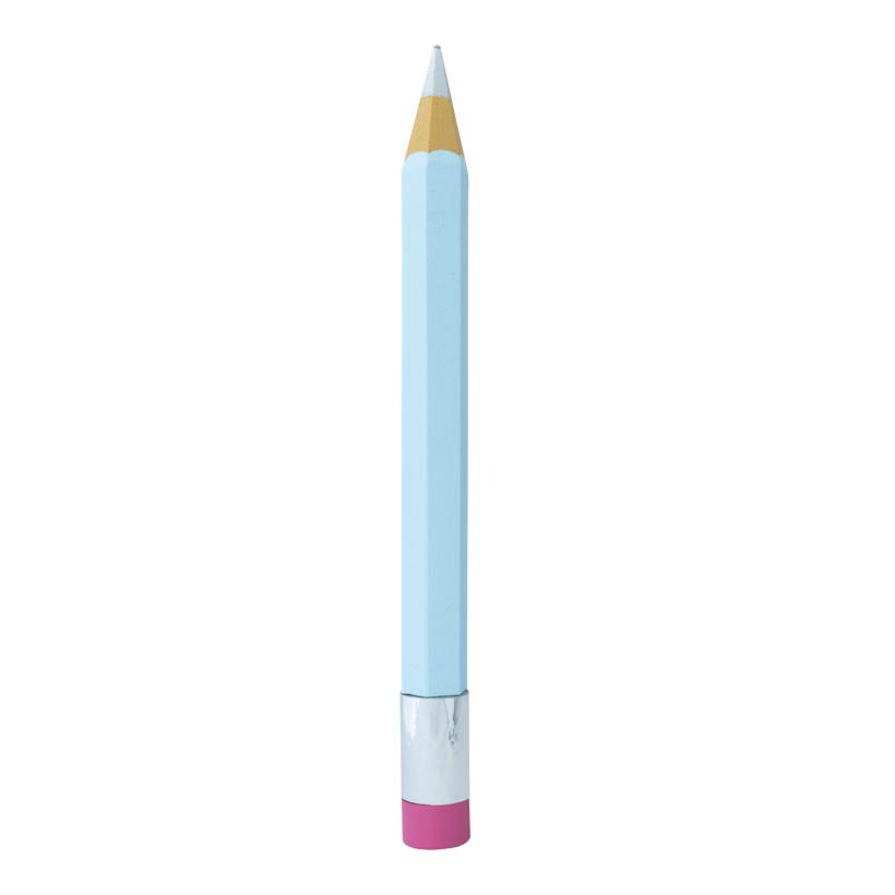 # Pencil with rubber, 93x7,5cm out of styrofoam