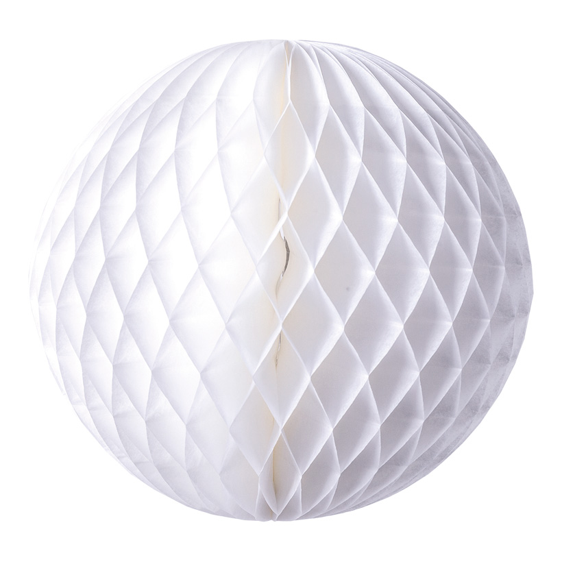 # Honeycomb ball, 60cm made of paper, with nylon hanger, flame retardant according to M1