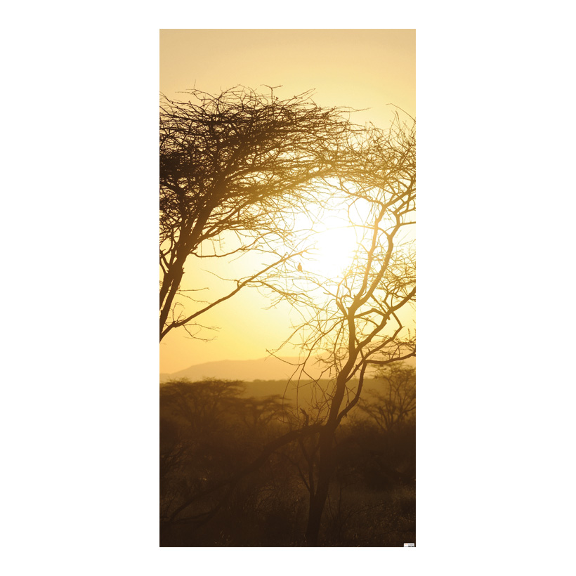 Motivdruck Afrika, 80x200cm Stoff