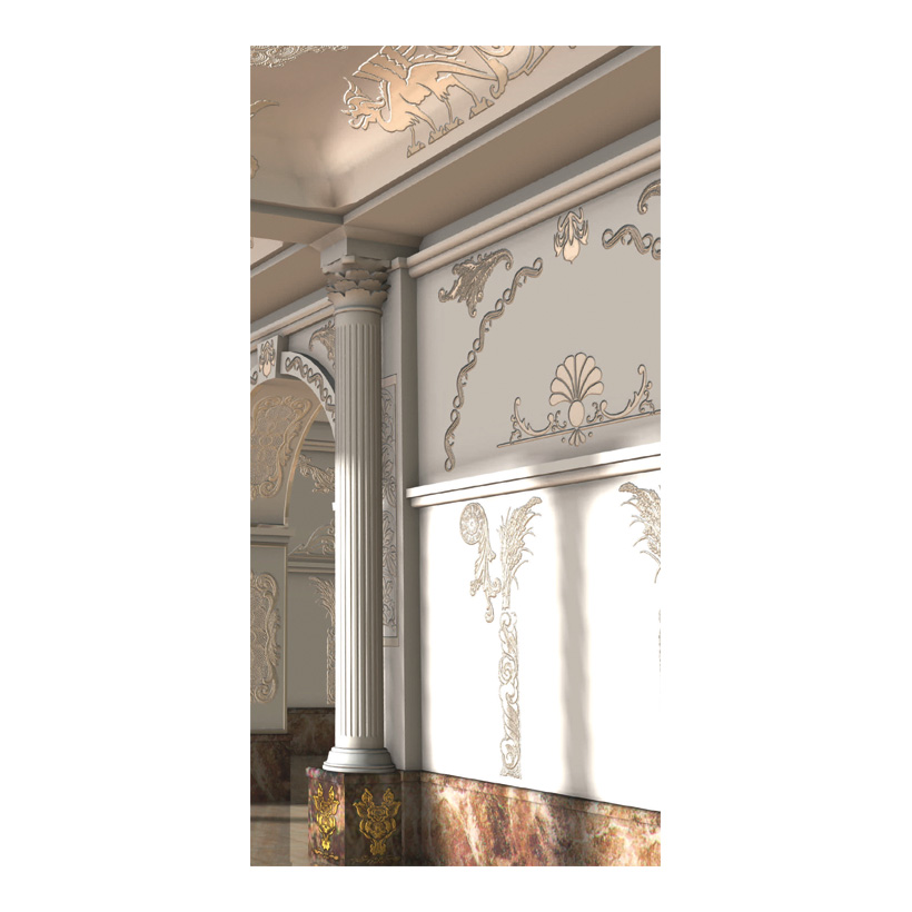 # Motivdruck "Schlosssaal", 180x90cm Papier