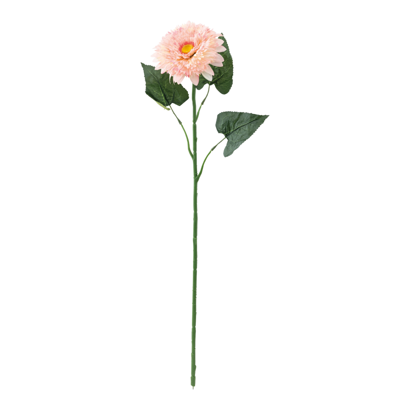 Daisy on stem, 78cm _ 16cm, Stiel: 47cm out of artificial silk/plastic, flexible