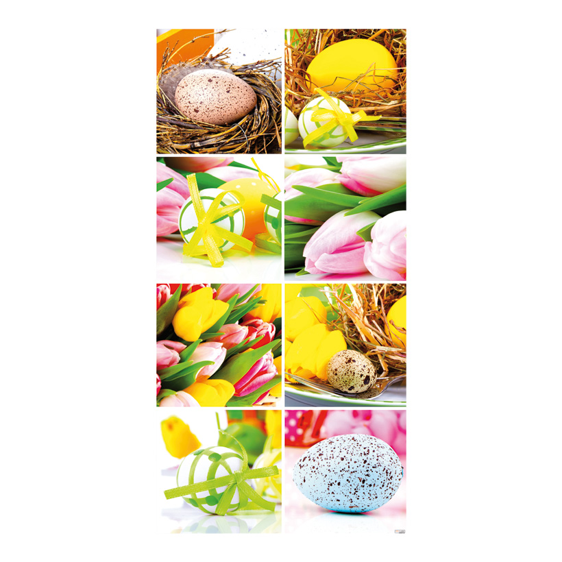 # Banner "Easter Collage", 180x90cm Papier