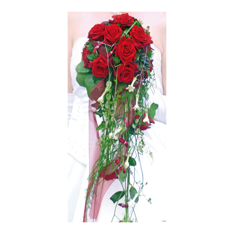 Banner Bridal bouquet, 80x200cm fabric