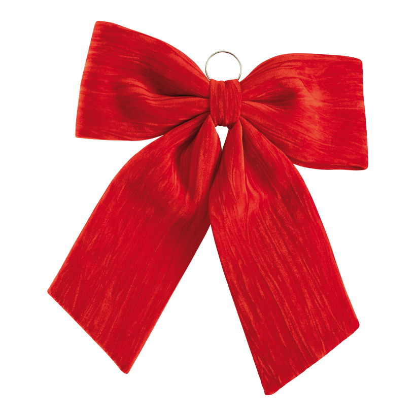 Noeud 65x60cm en velours, ‡ suspendre