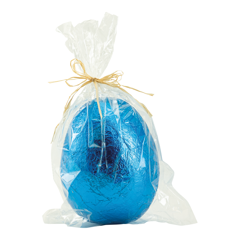 Easter egg in bag, 18x14cm out of styrofoam