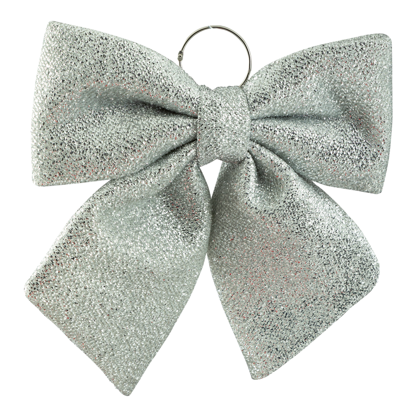 Noeud 37x34cm en tissu, scintillant, à suspendre