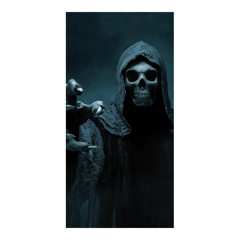 # Motivdruck "Sensenmann", 180x90cm Stoff