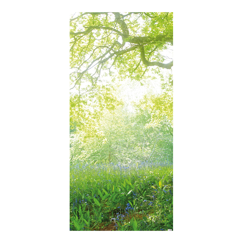 Motivdruck Baum im Gegenlicht, 80x200cm Stoff