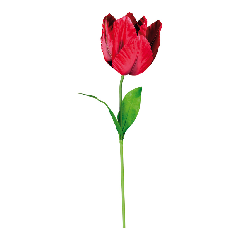 Tulpe, 130cm Blüte: Ø 20cm aus Kunststoff/Kunstseide, mit Stiel