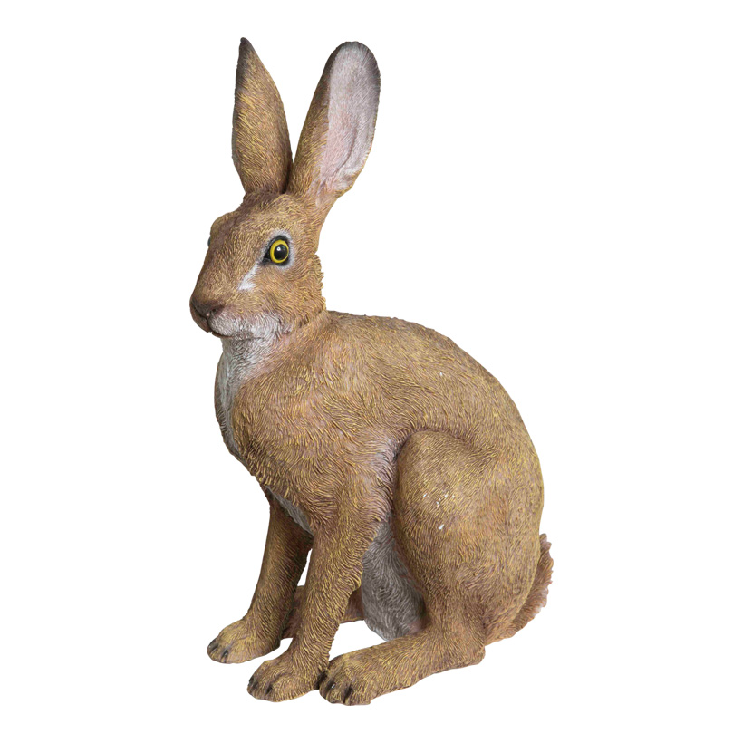 # Rabbit, sitting, 41x24x14cm, polyresin, for in- and outdoor