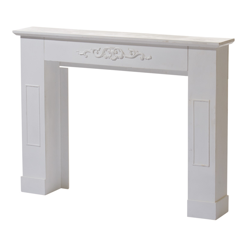 Fireplace 120x90x20cm wood, to be assembled