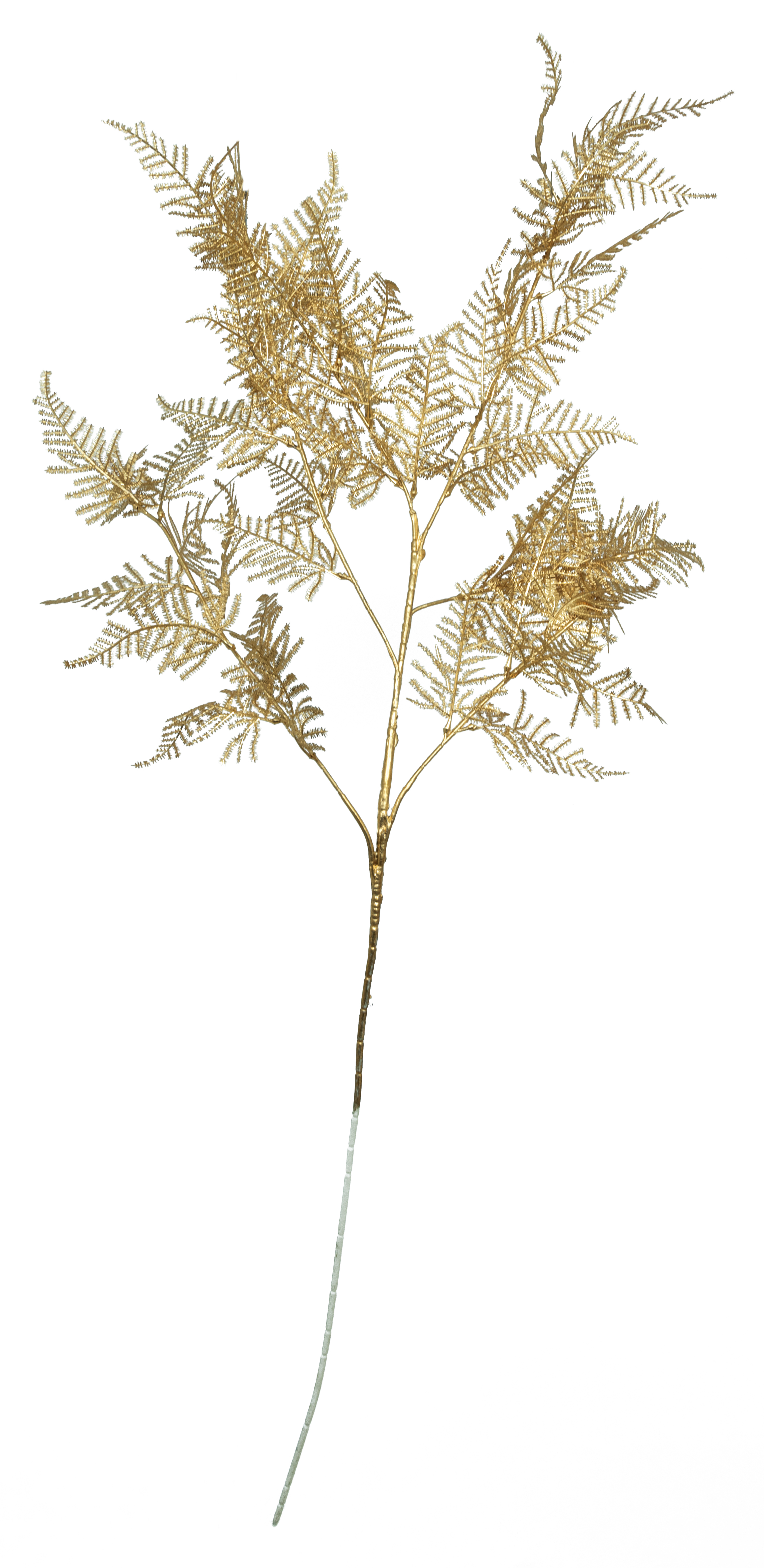 Branche de feuille de fougère, 75cm en plastique