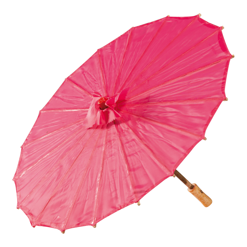 Umbrella, Ø 56cm out of nylon/bamboo, for indoor & outdoor