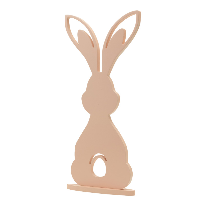 Lapin sur plaque de base 45x22cm Dicke12mm en MDF