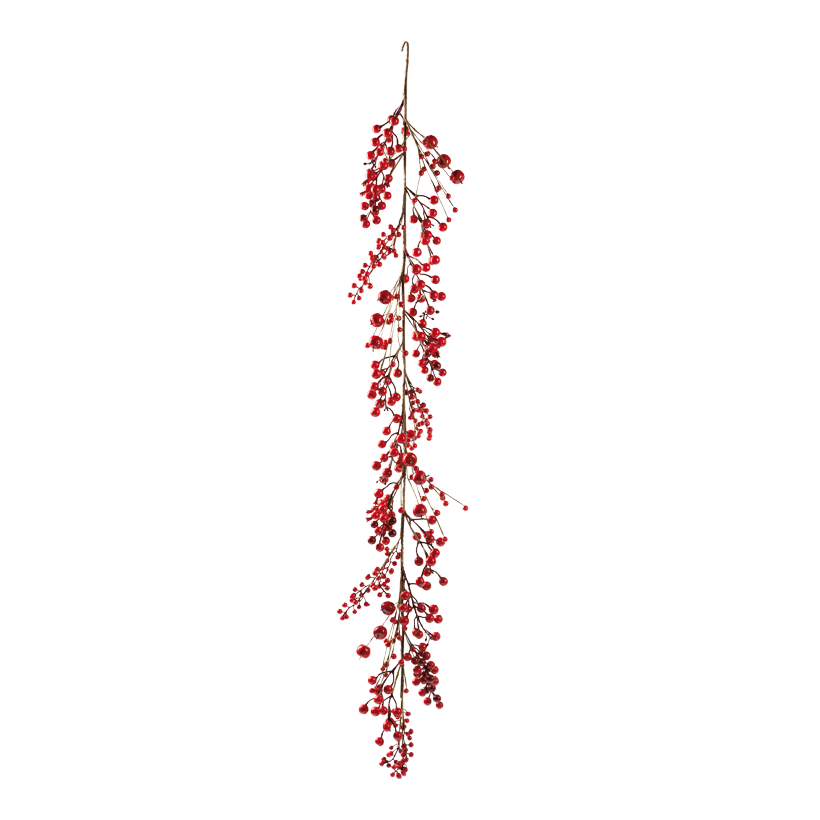 Girlande mit Beeren, 150cm aus Kunststoff