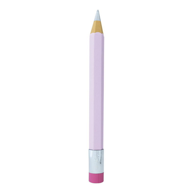 # Pencil with rubber, 93x7,5cm out of styrofoam, self-standing