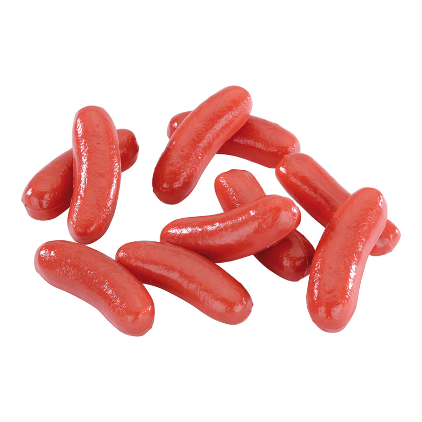 # Saucisses de Francfort, Ø 3cm, 12cm, 10pcs./sachet, plastique