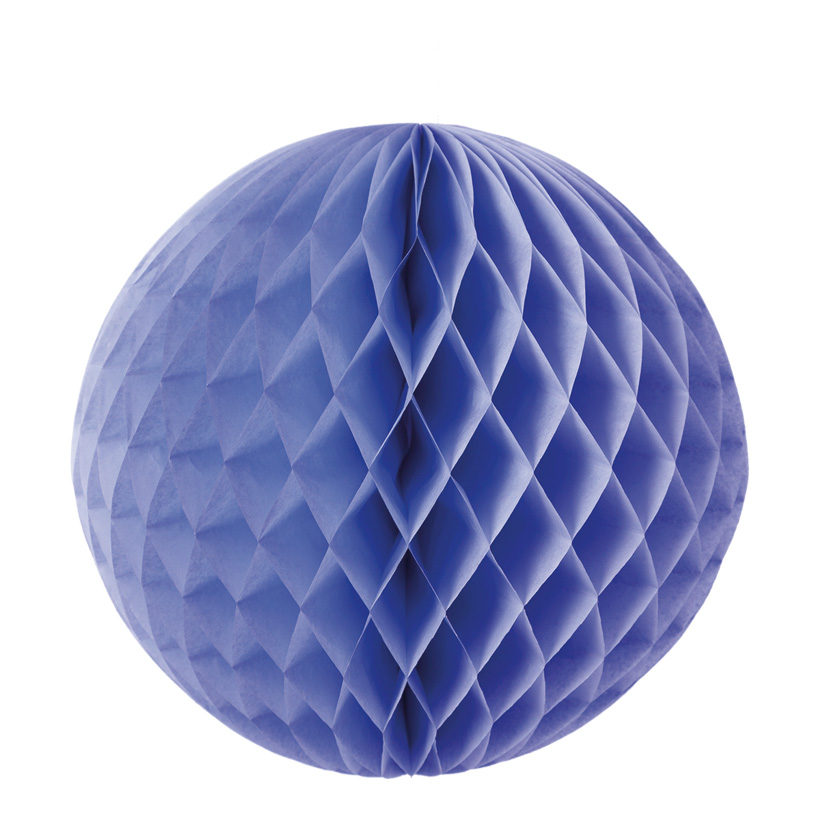 # Honeycomb ball, 30cm made of paper, with nylon hanger, flame retardant according to M1